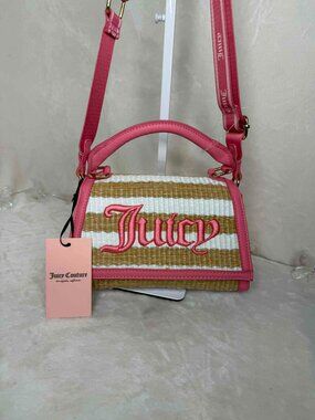 Juicy Couture Crossbody/Baguette Bag + Pepa by Murr Quartz Charm — MSRP $79